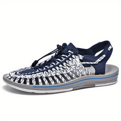 Men's Hollow Strap Sandals Outdoor Anti skid Beach Sandals