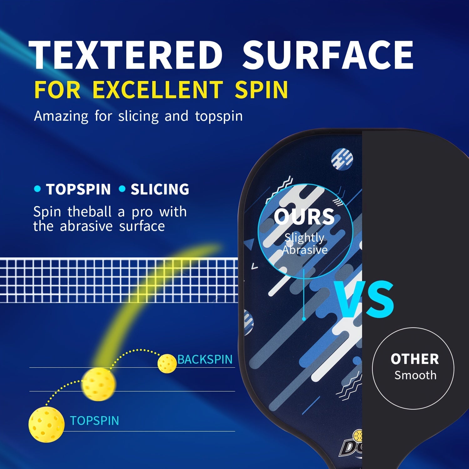Graphite Glass Fiber Pickleball Racket Set