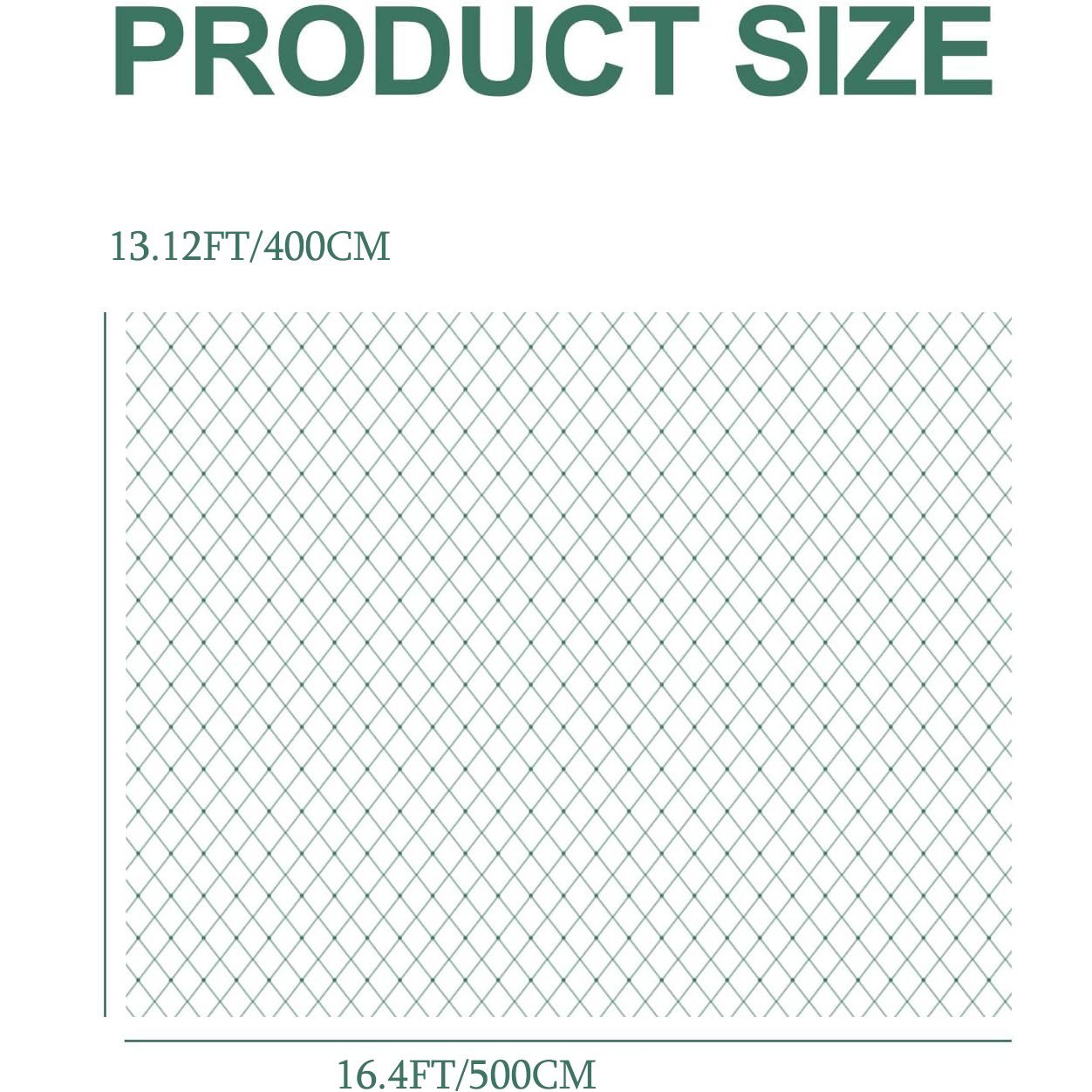Bird Netting Garden Protection Nylon Woven Netting