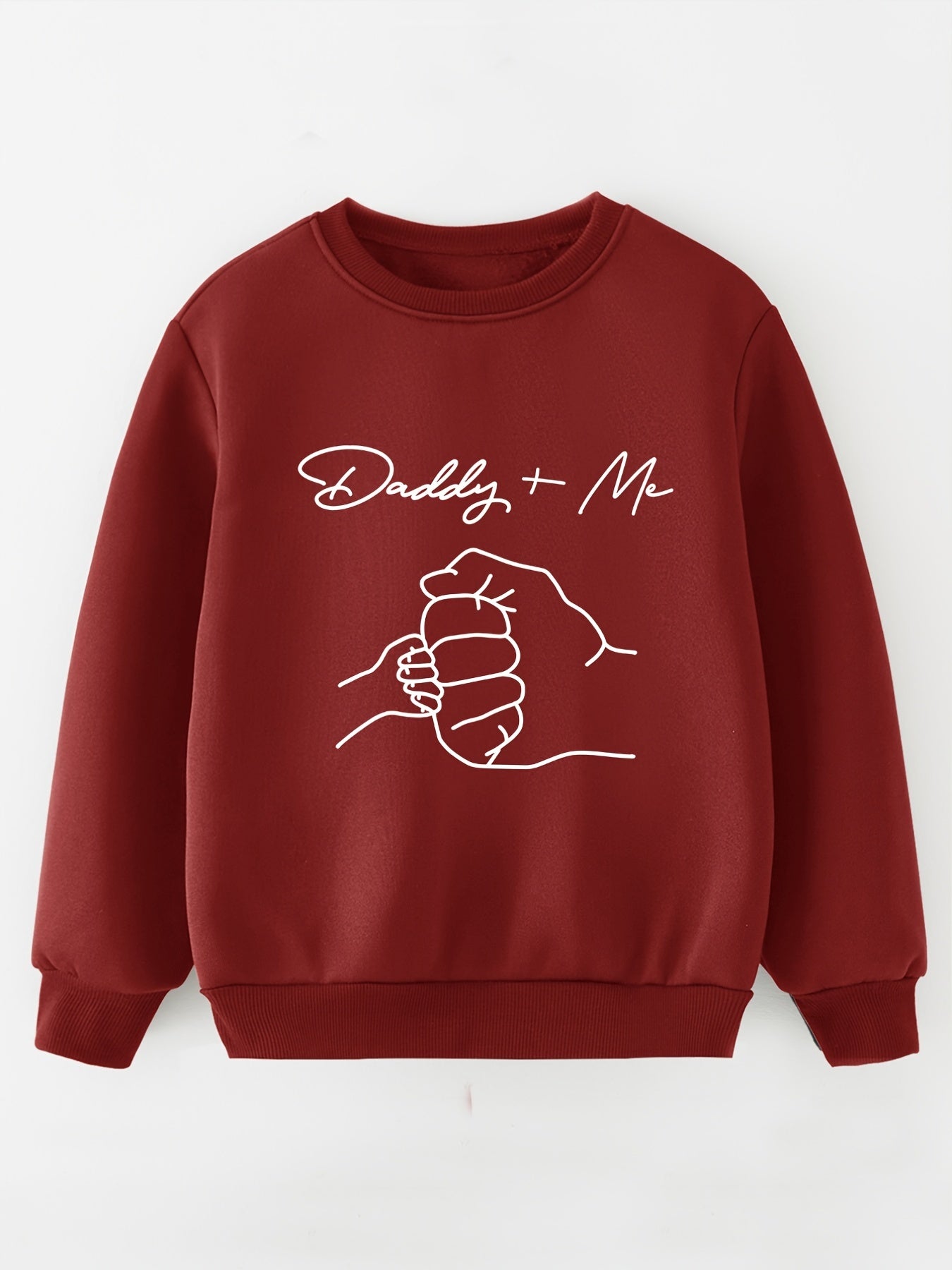 Boys Graphic Crew Neck Sweatshirt Long Sleeve Casual Kids Clothes