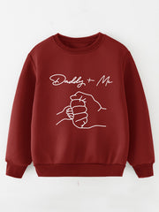 Boys Graphic Crew Neck Sweatshirt Long Sleeve Casual Kids Clothes