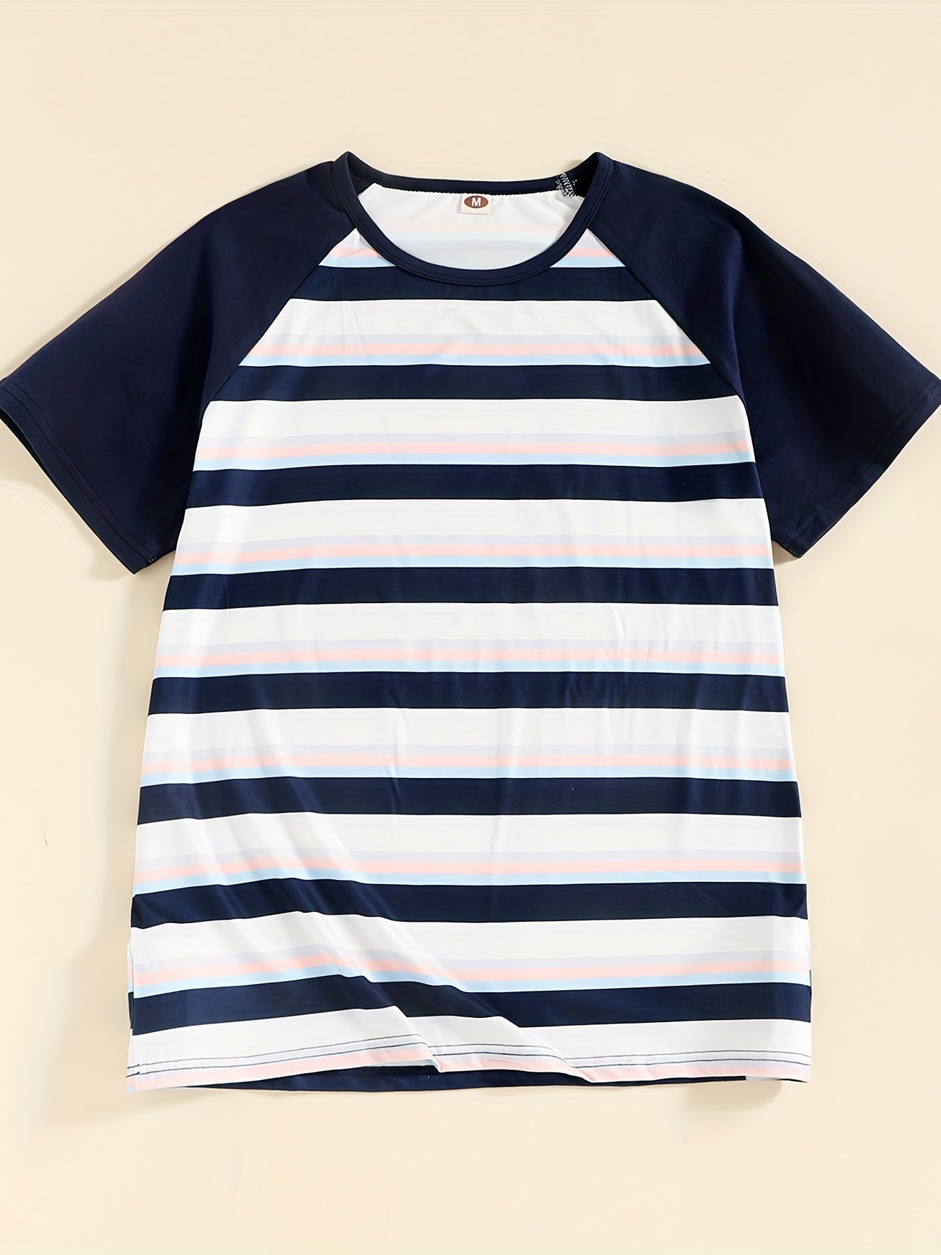 Striped T-shirts for Man and Boy, Floral Dresses for Woman and Girl