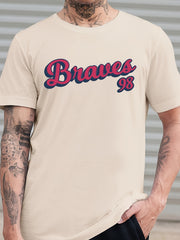 Print Comfy Cotton T shirt Men's Casual Street Style Tee Shirt