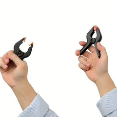 10pcs 2 Spring Clamps for Wood & Plastic Securing