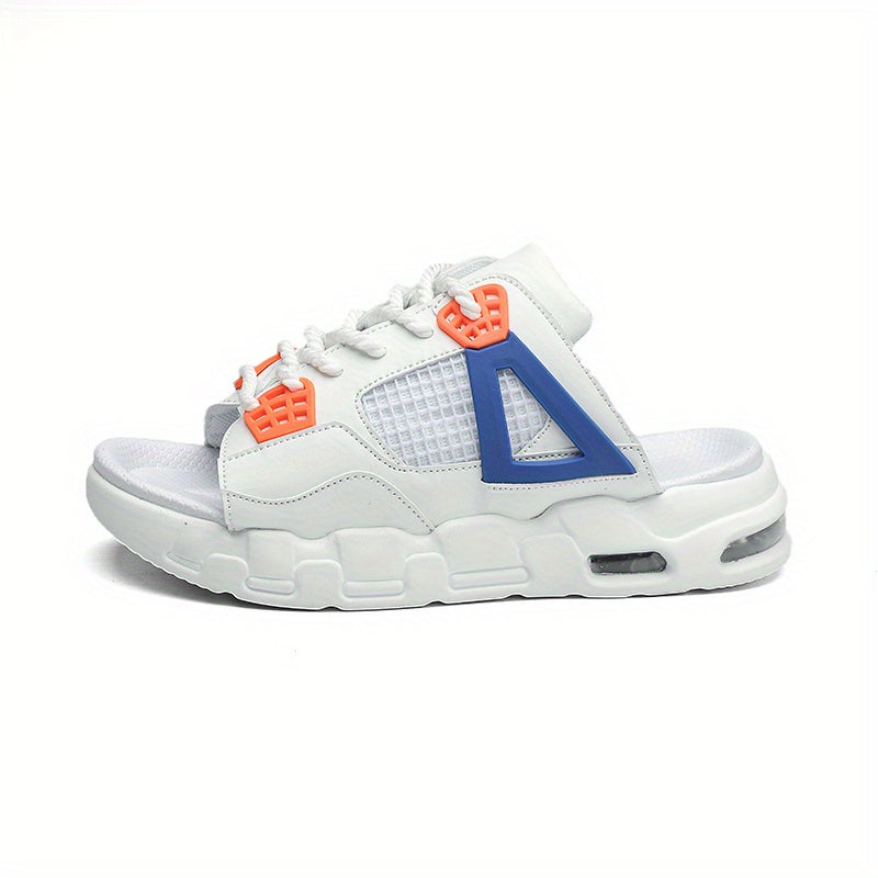Men's Non Slip Platform Slides Comfortable Cloud Slides