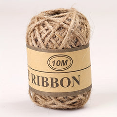 24 Rolls 3-strand DIY Braided Decorative Cord Ribbon Craft Supplies