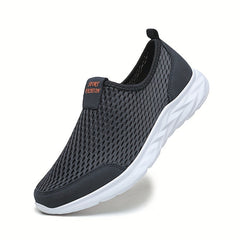 Men's Comfy Breathable Slip-on Mesh Sneakers Athletic Shoes