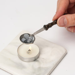 Vintage Fire Paint Spoon for Melt Wax - Holiday Envelope Wax