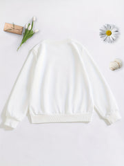 Car Print Boys Casual Pullover Sweatshirt Long Sleeve Crew Neck Tops