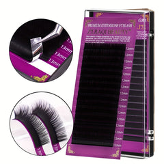 Dramatic Mink False Eyelashes Individual Volume Cluster Extensions
