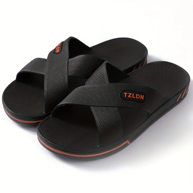 Men's Lightweight Non Slip Slides Quick Drying Comfort Slides