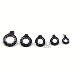 9KM Fishing Rod Guides Repair Kit Stainless Steel Freshwater Saltwater