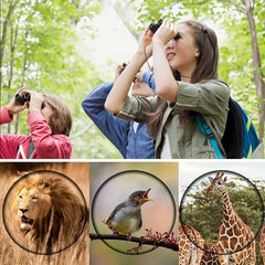 Folding Portable HD Binoculars for Camping