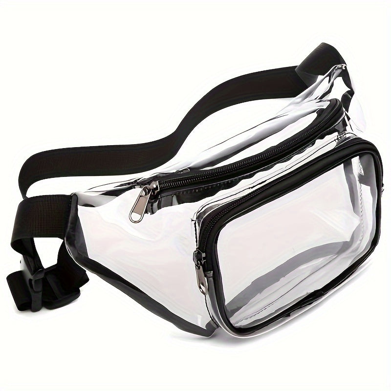 Transparent Waist Bag for Travel Running Mountaineering