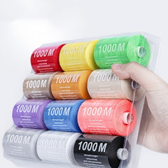 Polyester 500 1000M Sewing Machine Thread Multicolor Sewing Thread