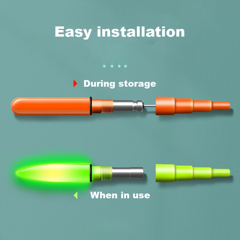 2pcs Night Fishing Glow Stick Waterproof Float Fishing Accessory