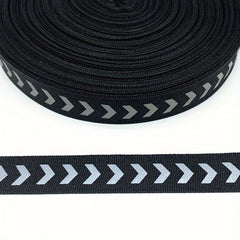 Grosgrain Reflective Ribbon 2 Yards Roll For DIY Crafts Sewing