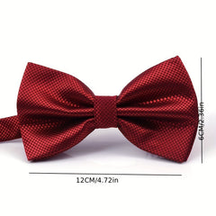 Butterfly Party Wedding Bow Tie For Boys Girls Solid Bowknot Bowtie