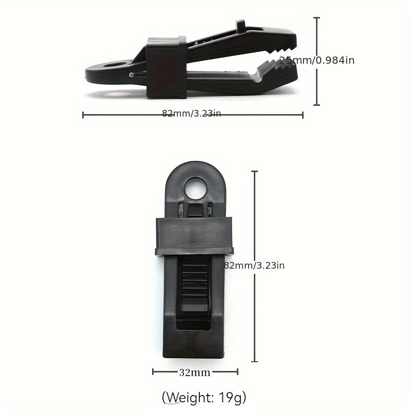 3-5pcs Tent Clamps Outdoor Tarp Clip Tool
