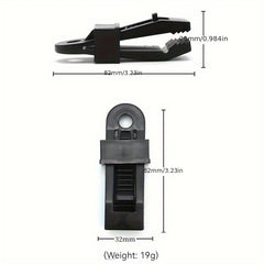 3-5pcs Tent Clamps Outdoor Tarp Clip Tool