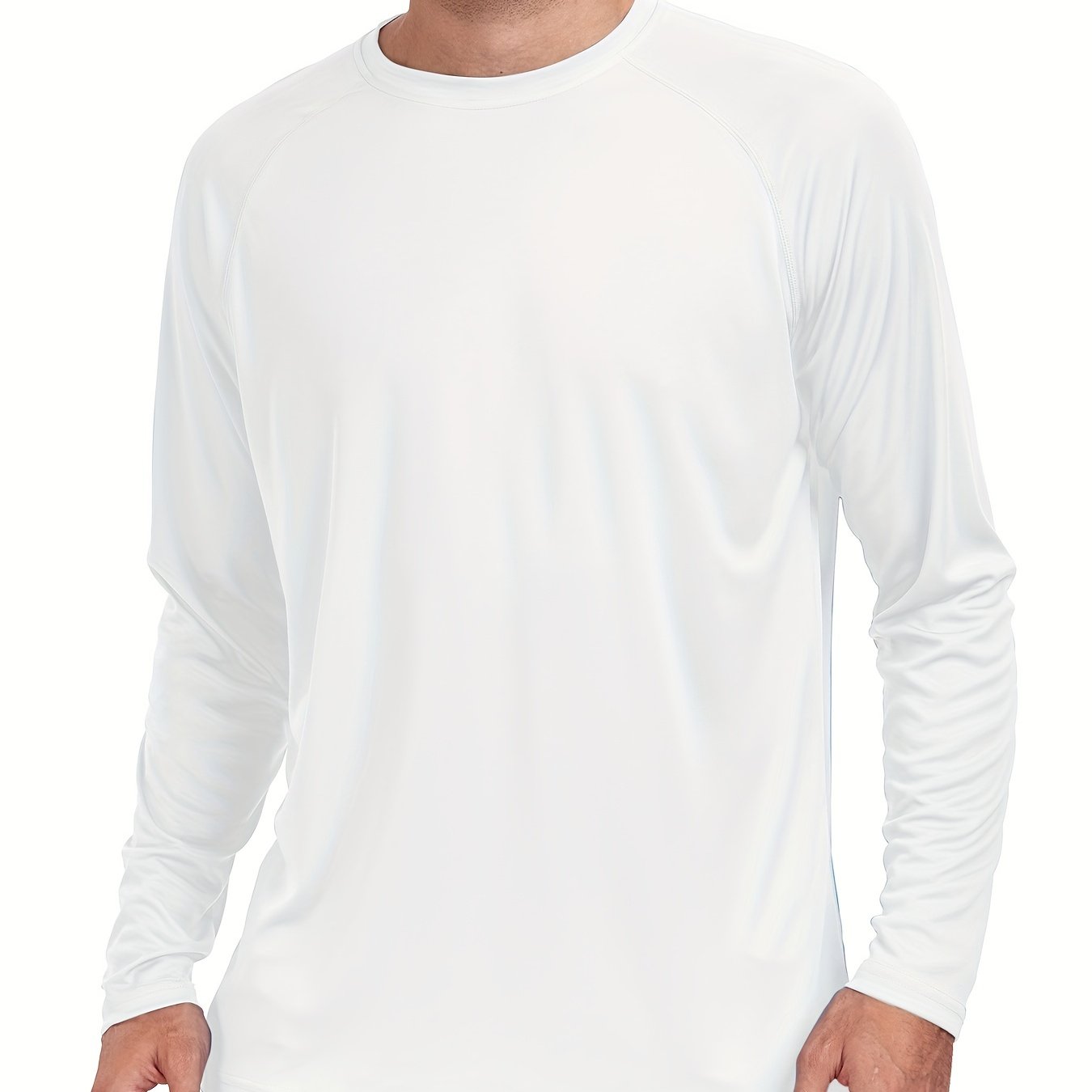 Men's UPF50 Sun Protection T-shirt Quick Dry Long Sleeves