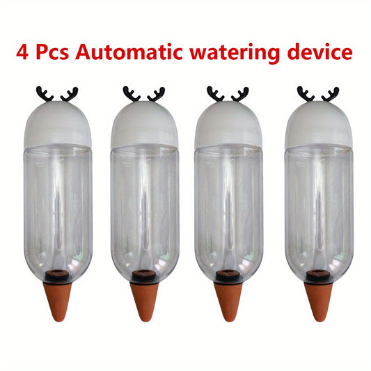 4pcs Indoor Drip Irrigation Watering System Kit 500ml Automatic Watering Tool