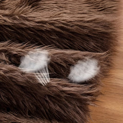 Washed Rabbit Hair Fabric Cotton Doll Head Release Material
