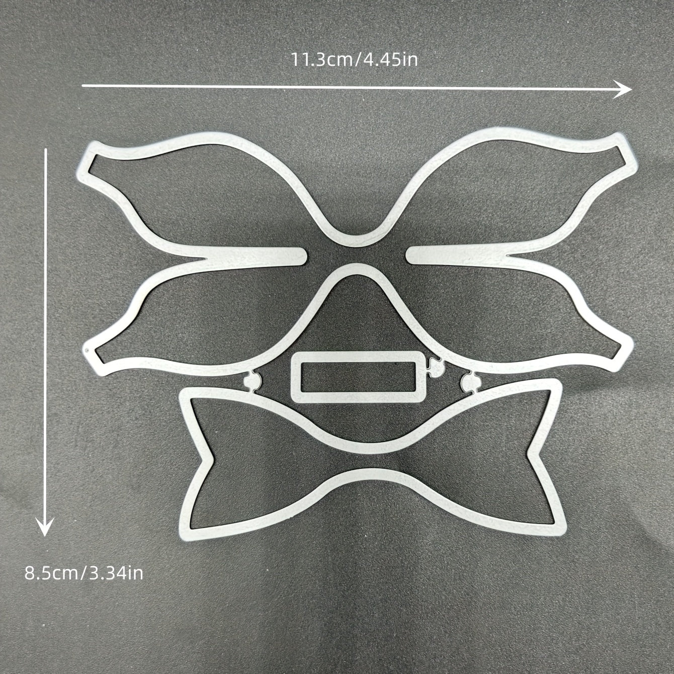1pc Bow Tie Bow Mold DIY Metal Embossing Scrapbooking Cutting Mold