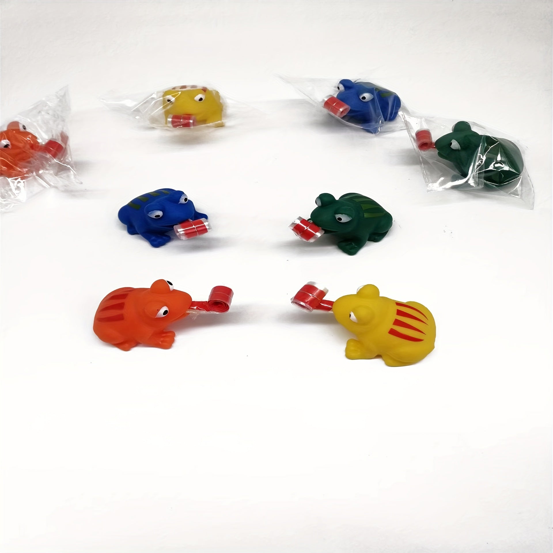Rolled Tongue Frog Toy for Halloween & Christmas