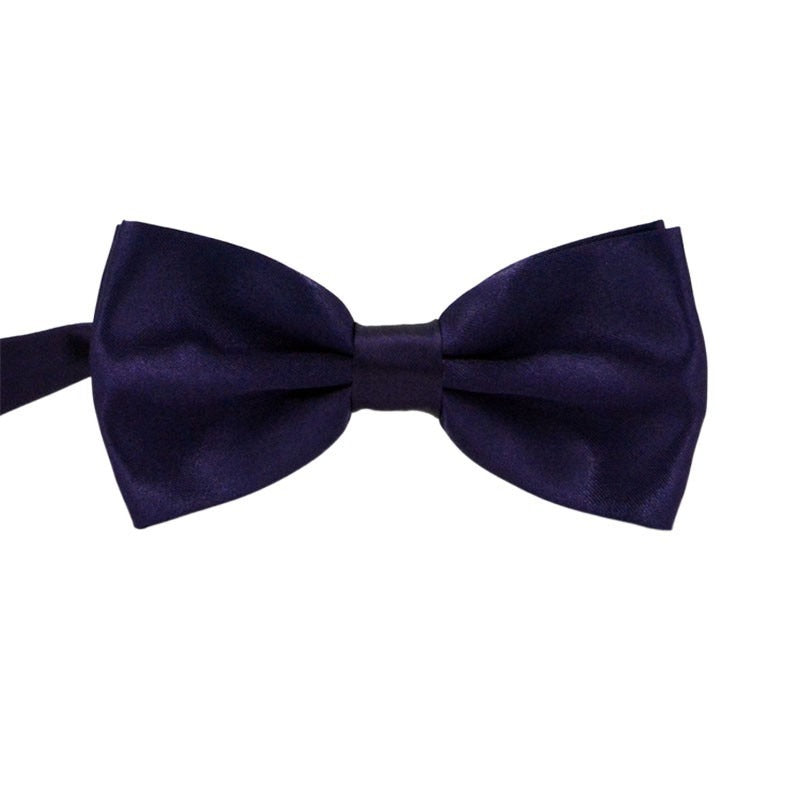 Casual Adult Polyester Silk Multicolor Bow Tie