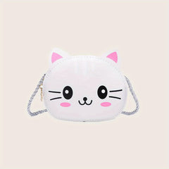 Mini Cat Cartoon Crossbody Bag for Girls