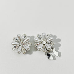2pcs Rhinestone Button Covers - Easy Needleless Sewing - Instant Wear
