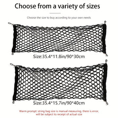 Heavy Duty Stretchable Trunk Net for SUVs Cars & Trucks