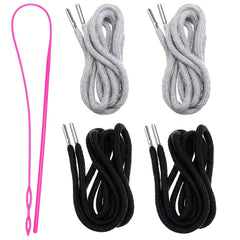 4pcs Drawstring Replacement Hoodie String Cord Shorts Drawstrings 54cm Long