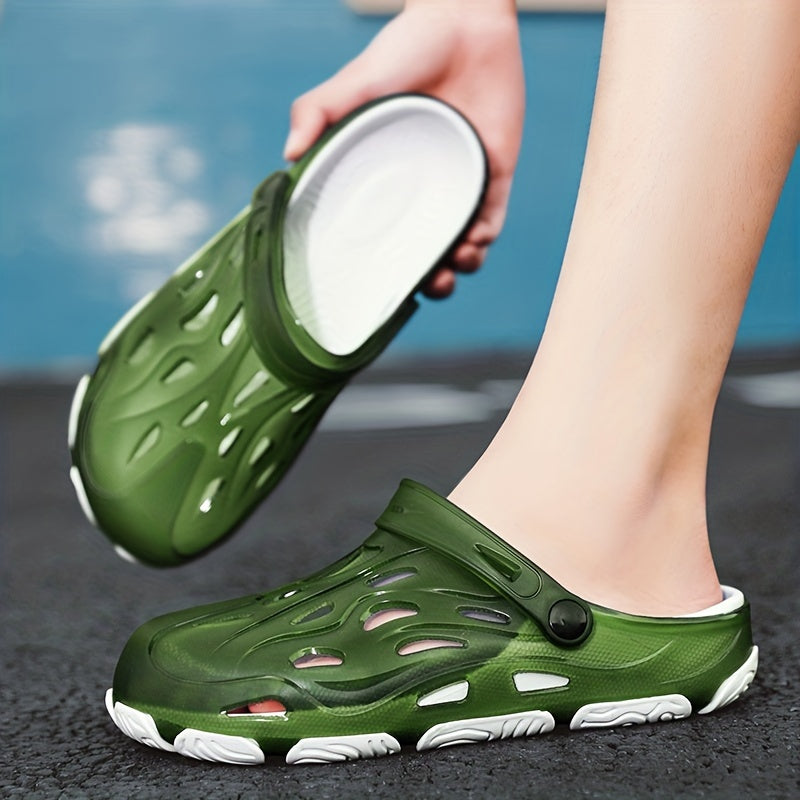 Men's Lightweight Comfy Clogs Non Slip Summer Garden Shoes