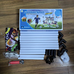 Portable Folding Soccer Goal with Target, Dual Use & Multifunctional