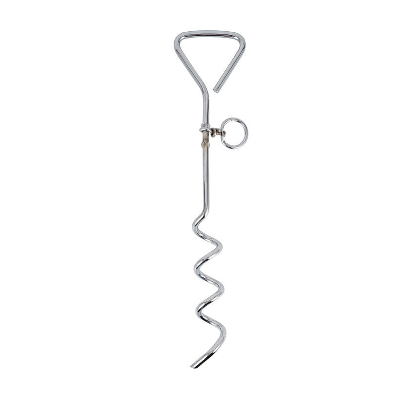 Heavy Duty Corkscrew Dog Stake for Outdoor Tie Outs