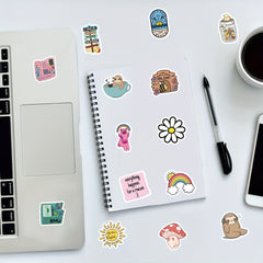 100pcs Cartoon Series Graffiti Stickers Waterproof Decorative Stickers DIY