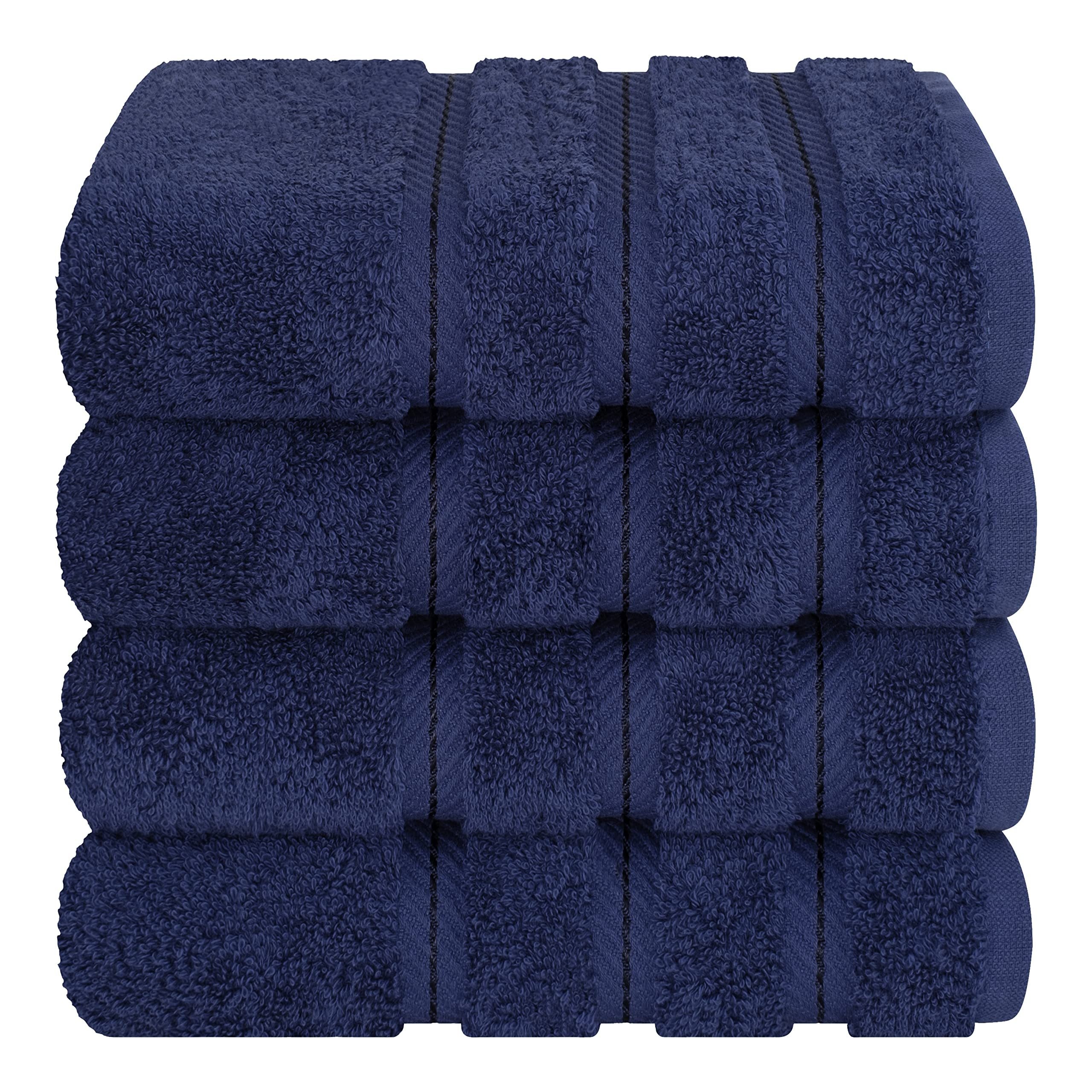 4pcs Cotton Face Towels for Bathroom Hand Wash