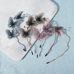 Vintage Butterfly Headband Boho Hair Accessory