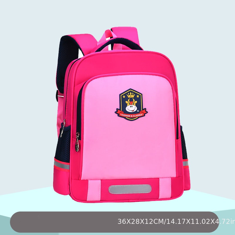 MezyTicky Kindergarten Boys Backpack British Style Schoolbag
