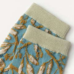 5 Pairs 3D Textured Comfy Mid Tube Women's Socks
