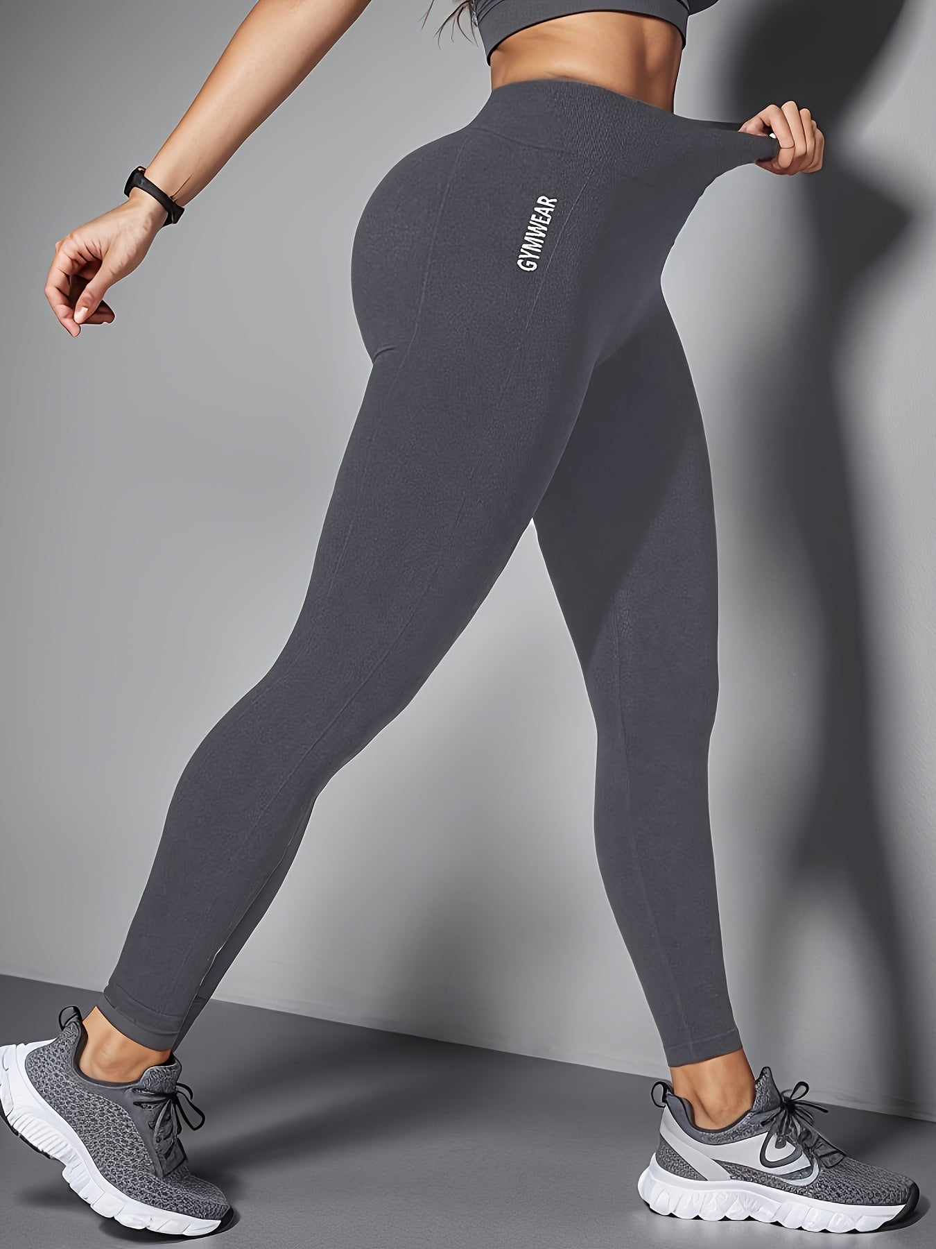 Seamless Fitness Gym Sports Leggings High Waist Yoga Workout Running Tight Pants
