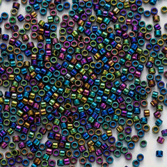 600pcs 2.0mm Electroplated Metal Glass Beads for DIY Jewelry Making