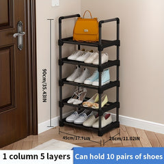 Large Capacity Shoe Rack Multifunctional Storage Metal Rack
