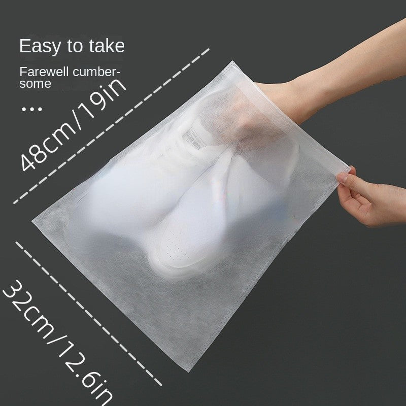 10 Pcs Travel Shoes Storage Bags Dustproof Lightweight Organzier