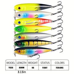 1pc Minnow Wobbler Fishing Lure Sinking Hard Bait