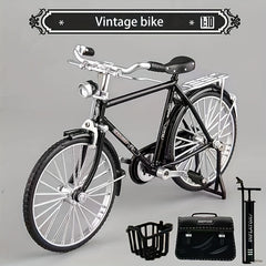 Alloy 28 Big Bar Toy Car Model Bicycle Ornaments Simulation Car Assembly DIY Shr
