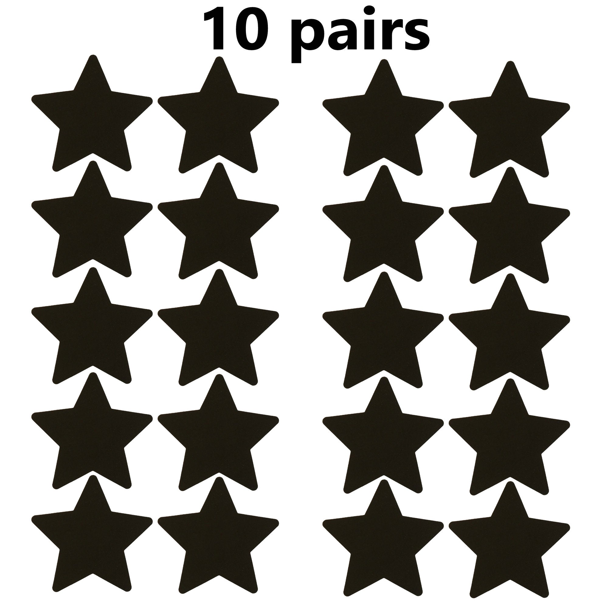 10 Pairs Women's Invisible Nipple Covers Adhesive Satin Pasties