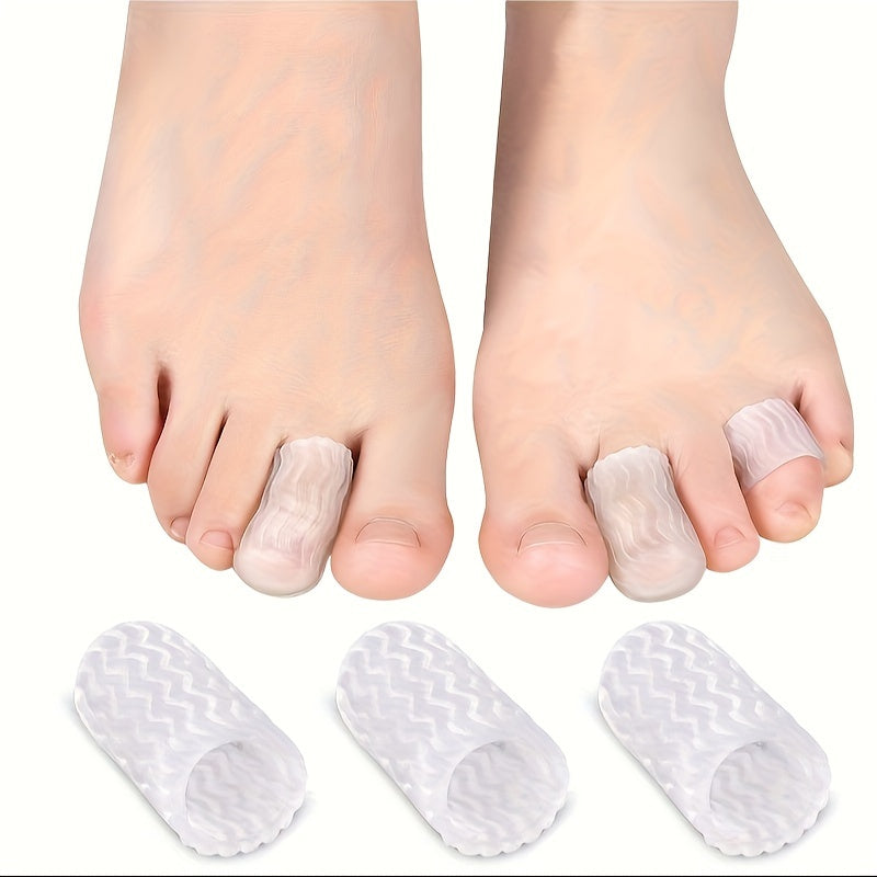 10pcs Sports Protective Toe Cover Overlapping Toe Separation Orthopedic Calluses